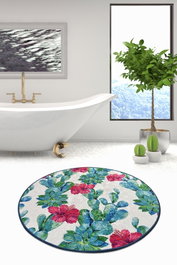 Mijölnir Spago Alfombrilla de Baño Multicolor 100 cm